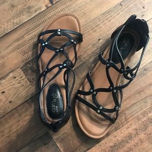 Black sandals